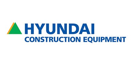Hyundai Construction Equipment Logo.